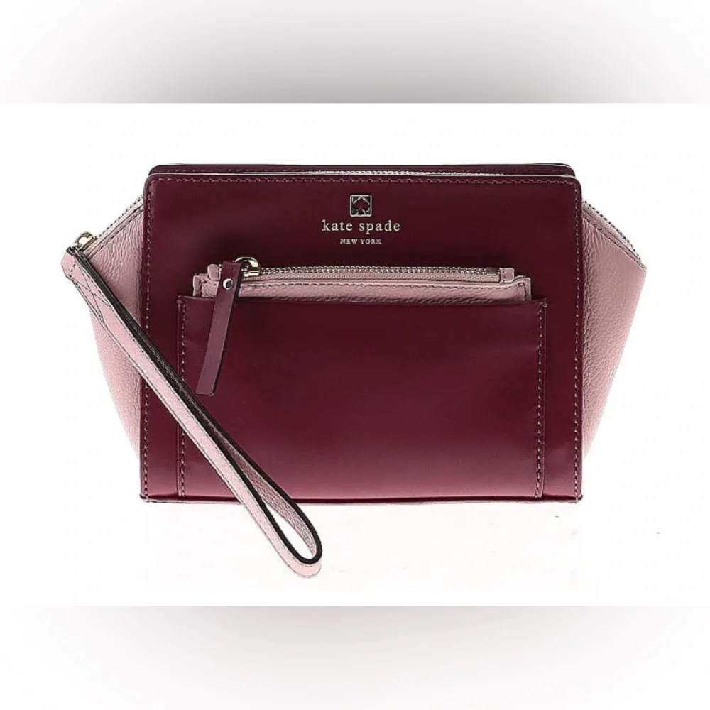 ♠️KATE SPADE♠️Hadley Street Adelia Wristlet Clutch with Dustbag/EUC
